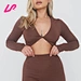 Upgrade your casual style with our twist crop top. Shop now for a range of sizes and colors to elevate your wardrobe with our twist crop top.
